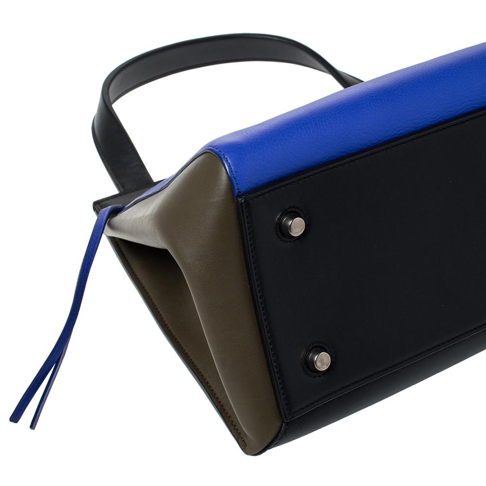 Celine Tri Color Leather Medium Edge Bag 1
