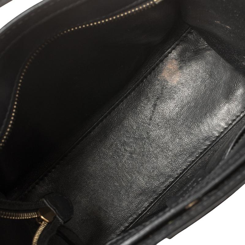 Céline Tri Color Leather Nano Luggage Tote 3