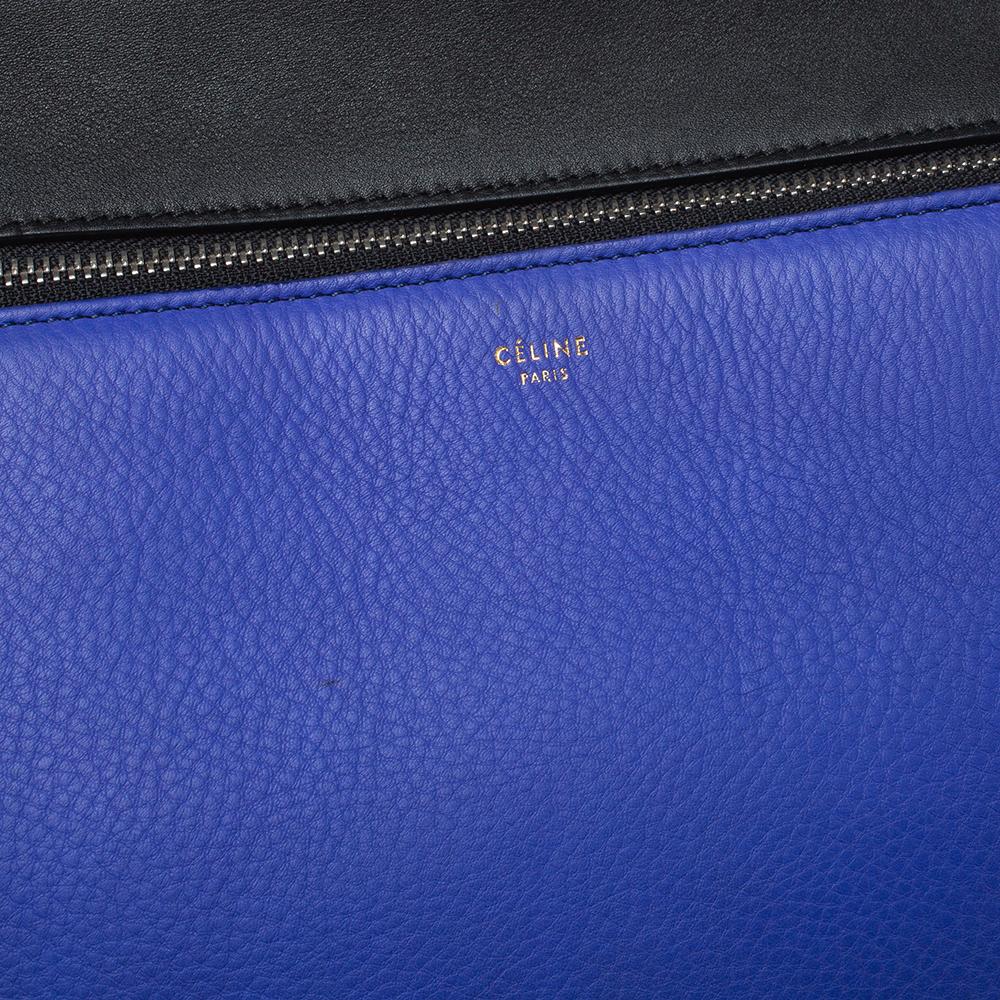 Women's Céline Tri Color Leather Small Edge Bag