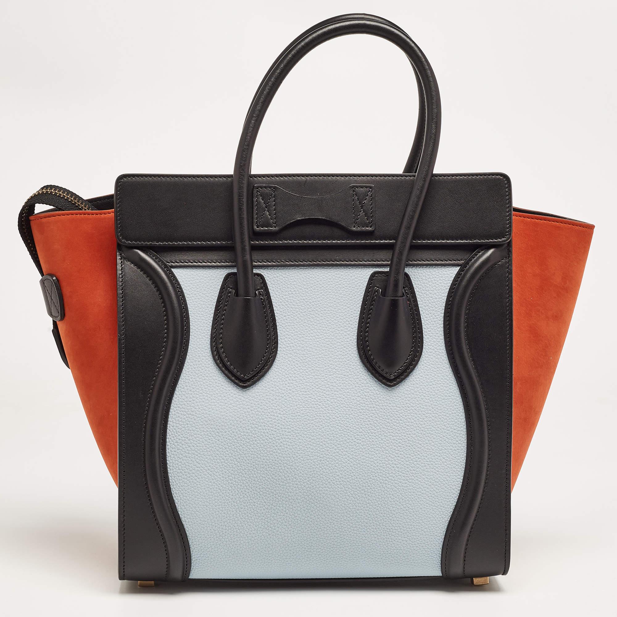 Striking a beautiful balance between essentiality and opulence, this tote from the House of Celine ensures that your handbag requirements are taken care of. It is equipped with practical features for all-day ease.

Includes: Info Booklet, Brand Tag

