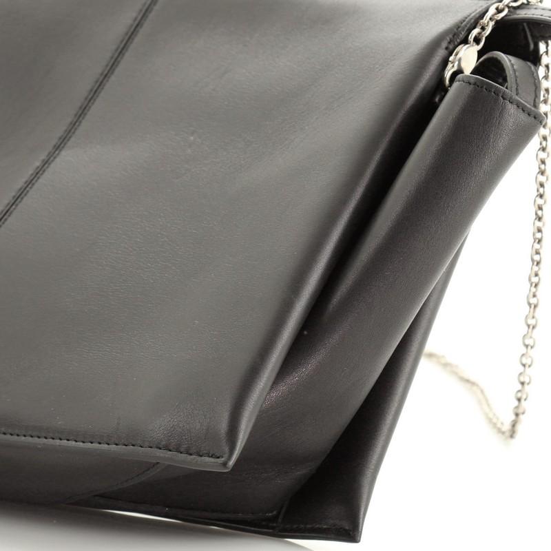 Celine Tri-Fold Clutch on Chain Smooth Leather 2