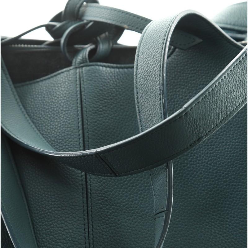 Celine Tri-Fold Shoulder Bag Grained Calfskin Medium 2