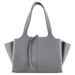 Celine Tri-Fold Shoulder Bag Grained Calfskin Small