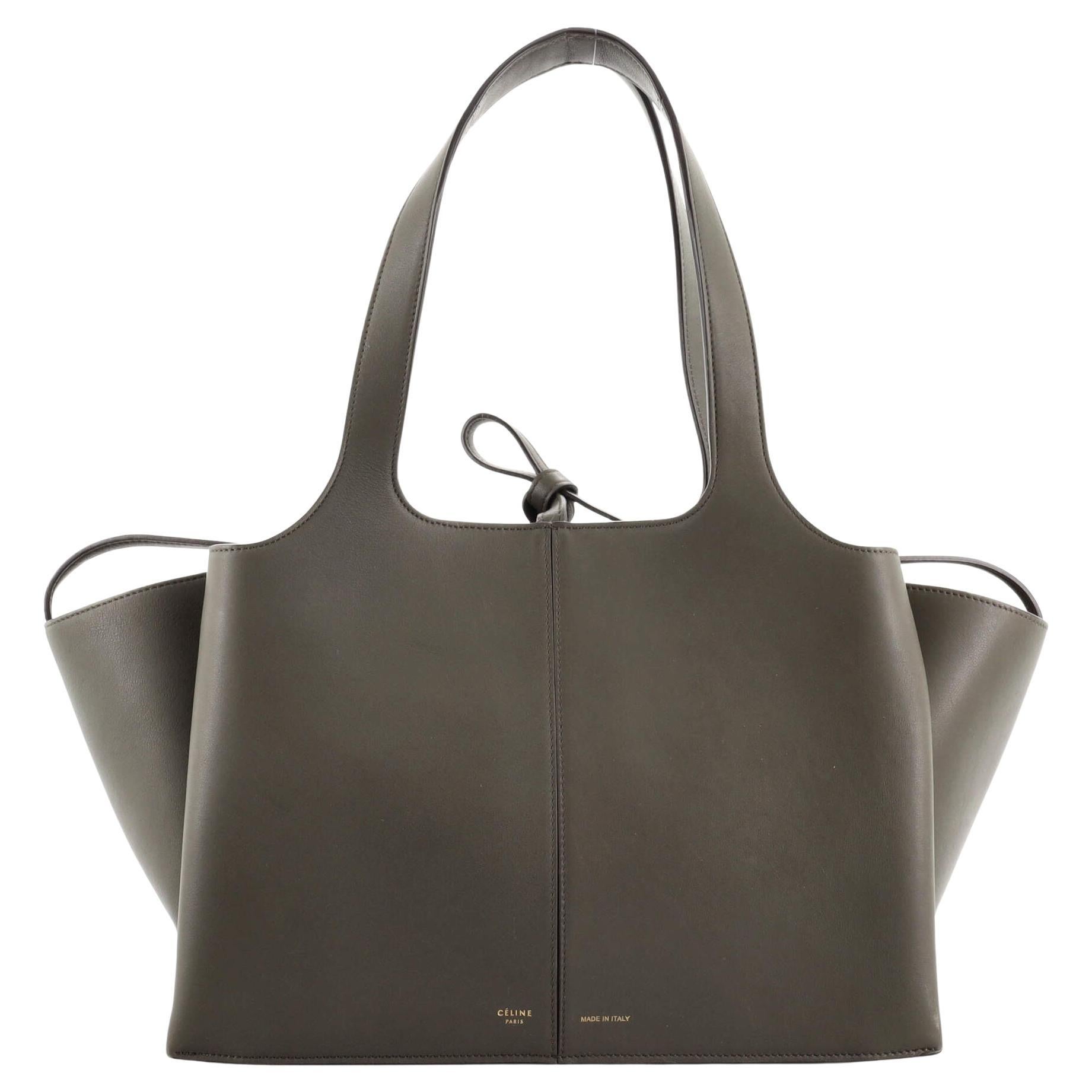 Celine Tri-Fold Shoulder Bag Smooth Calfskin Small