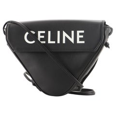 Celine Triangle Bag Leather Small
