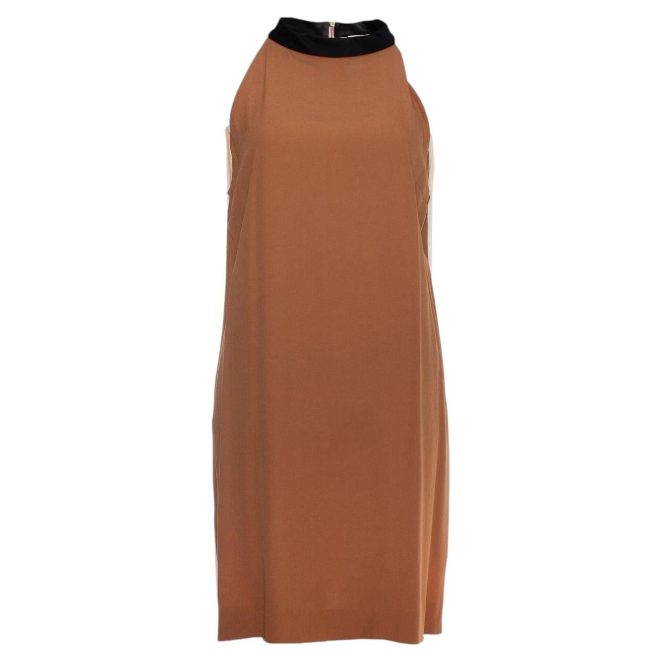 Celine, tricolor halter dress