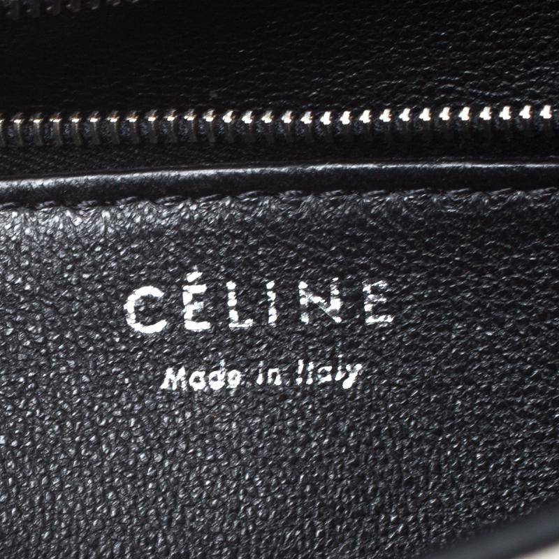 Celine Tricolor Leder und Kalbshaar Medium Diamond Umhängetasche 1