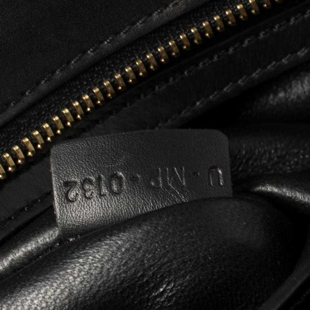 Celine Tricolor Leather and Suede Medium Trapeze Top Handle Bag 5