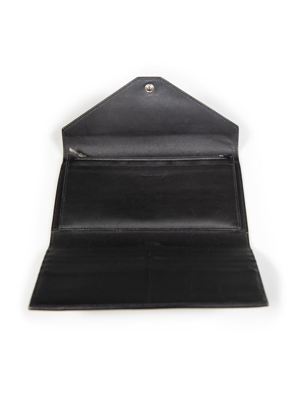 Céline Tricolor Leather Envelope Wallet For Sale 1