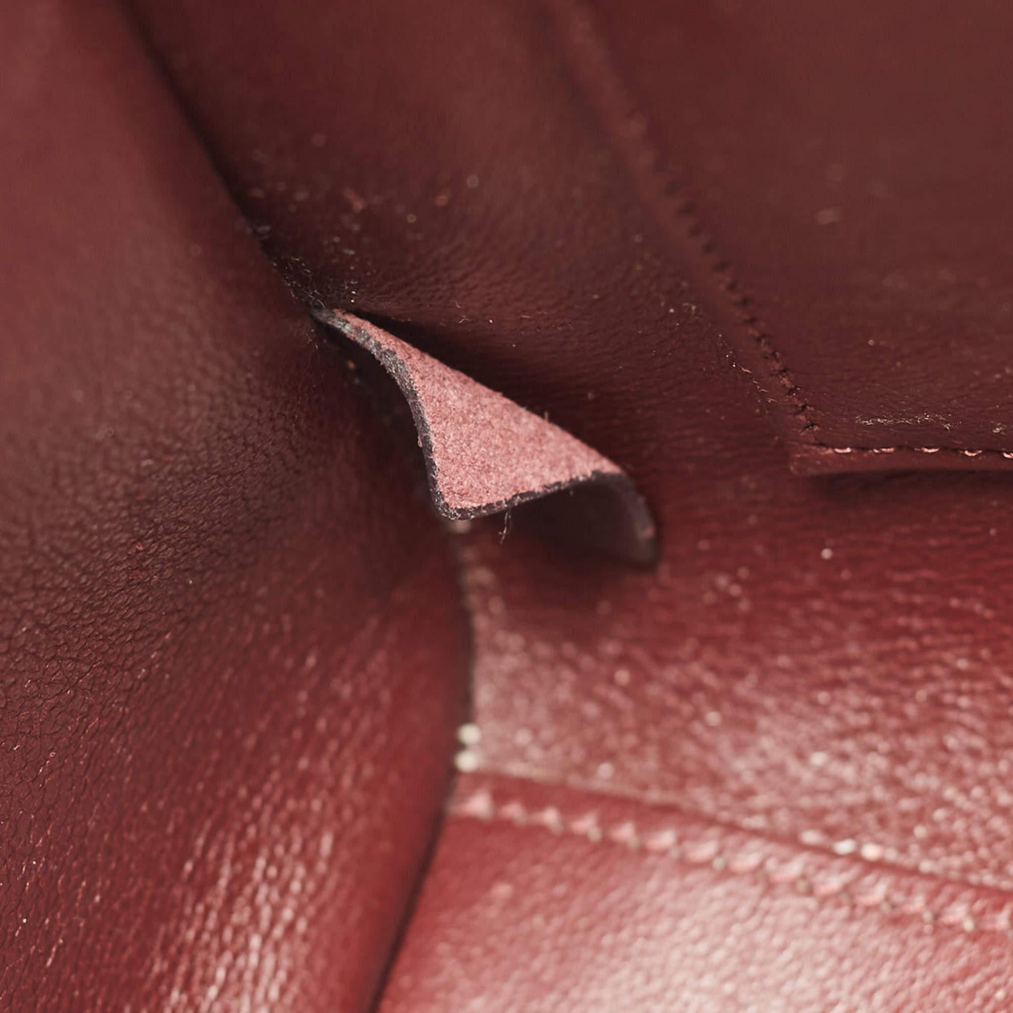 Celine Tricolor Leather Nano Luggage Tote 9