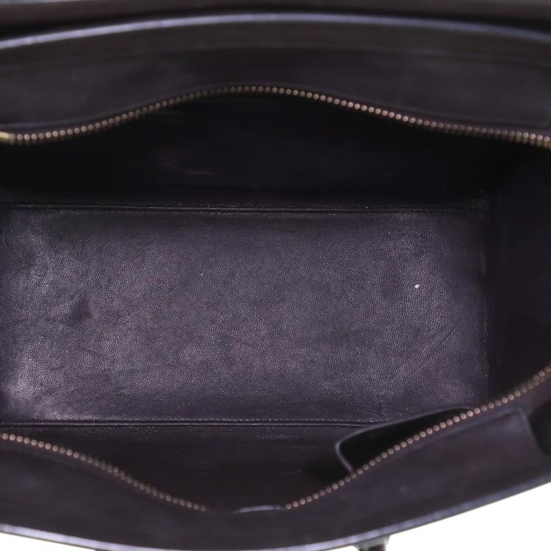 Women's or Men's Celine Tricolor Luggage Bag Leather Micro