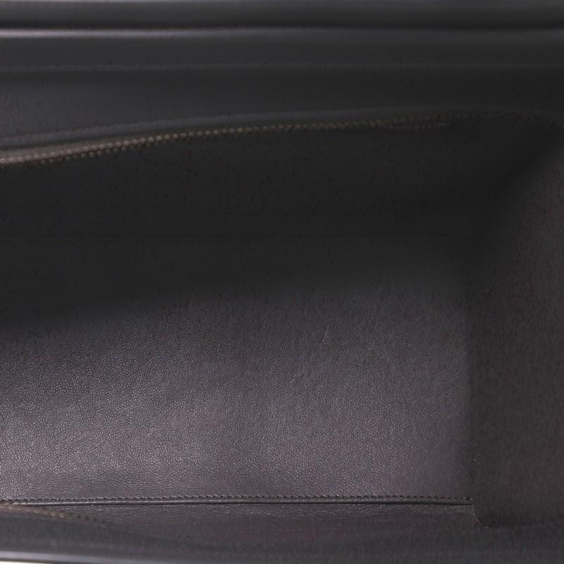 Celine Tricolor Luggage Bag Leather Micro 1