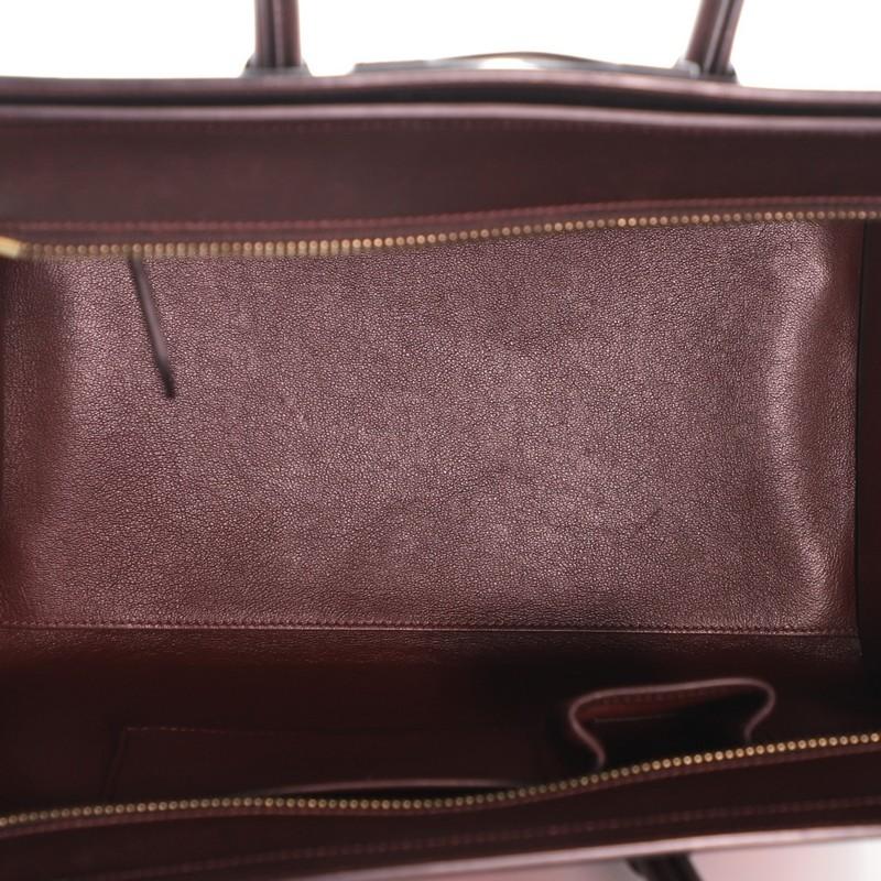 Celine Tricolor Luggage Bag Leather Mini 1