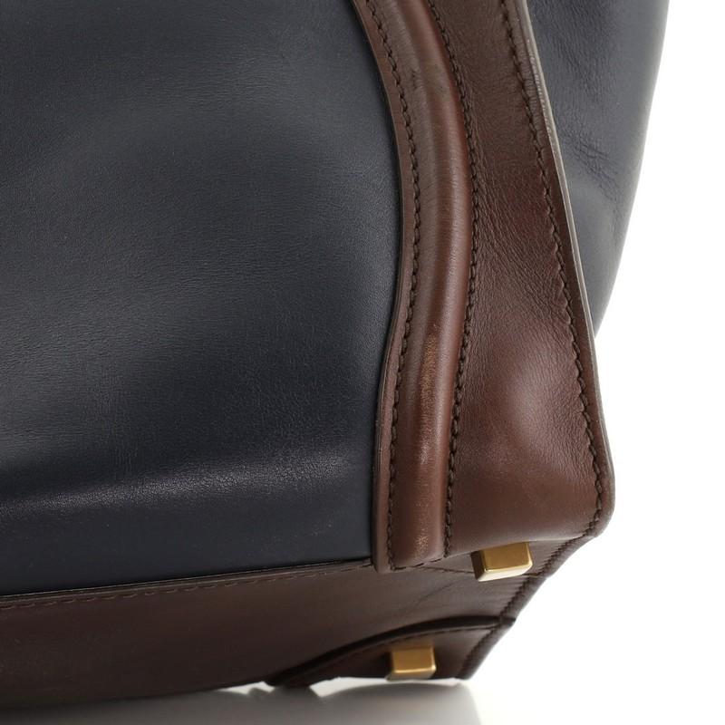 Celine Tricolor Luggage Bag Leather Mini 2