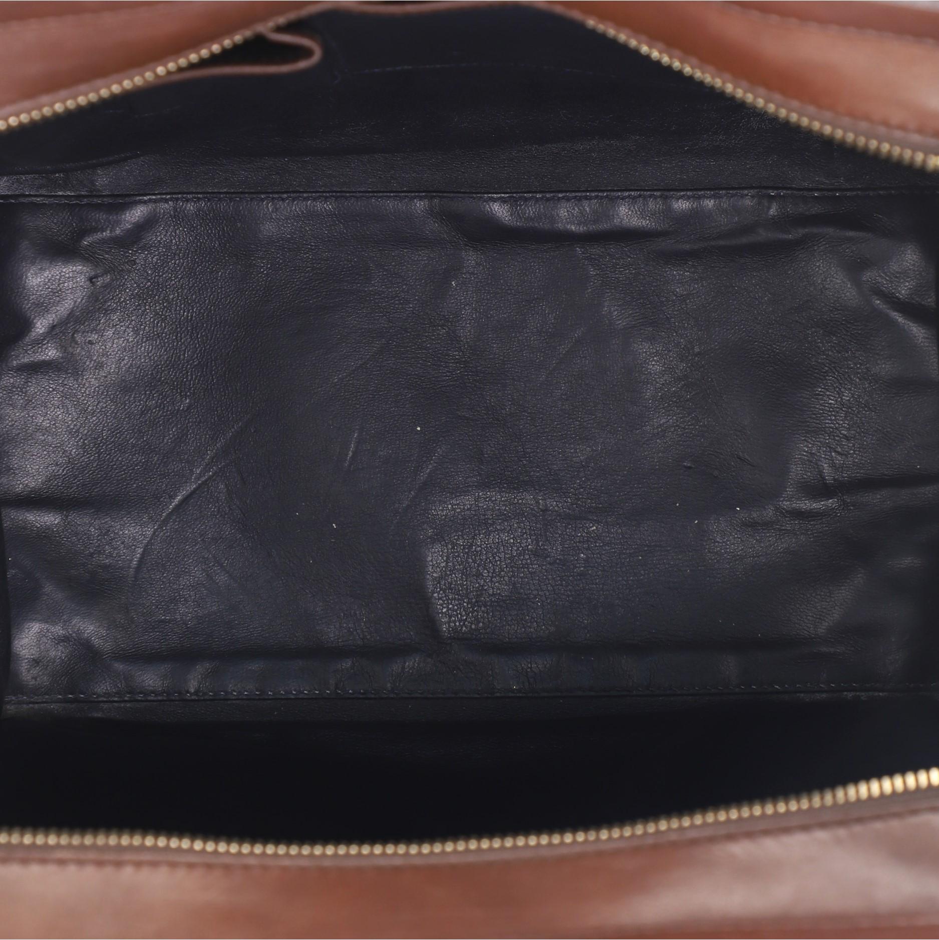 Celine Tricolor Luggage Bag Leather Mini 2