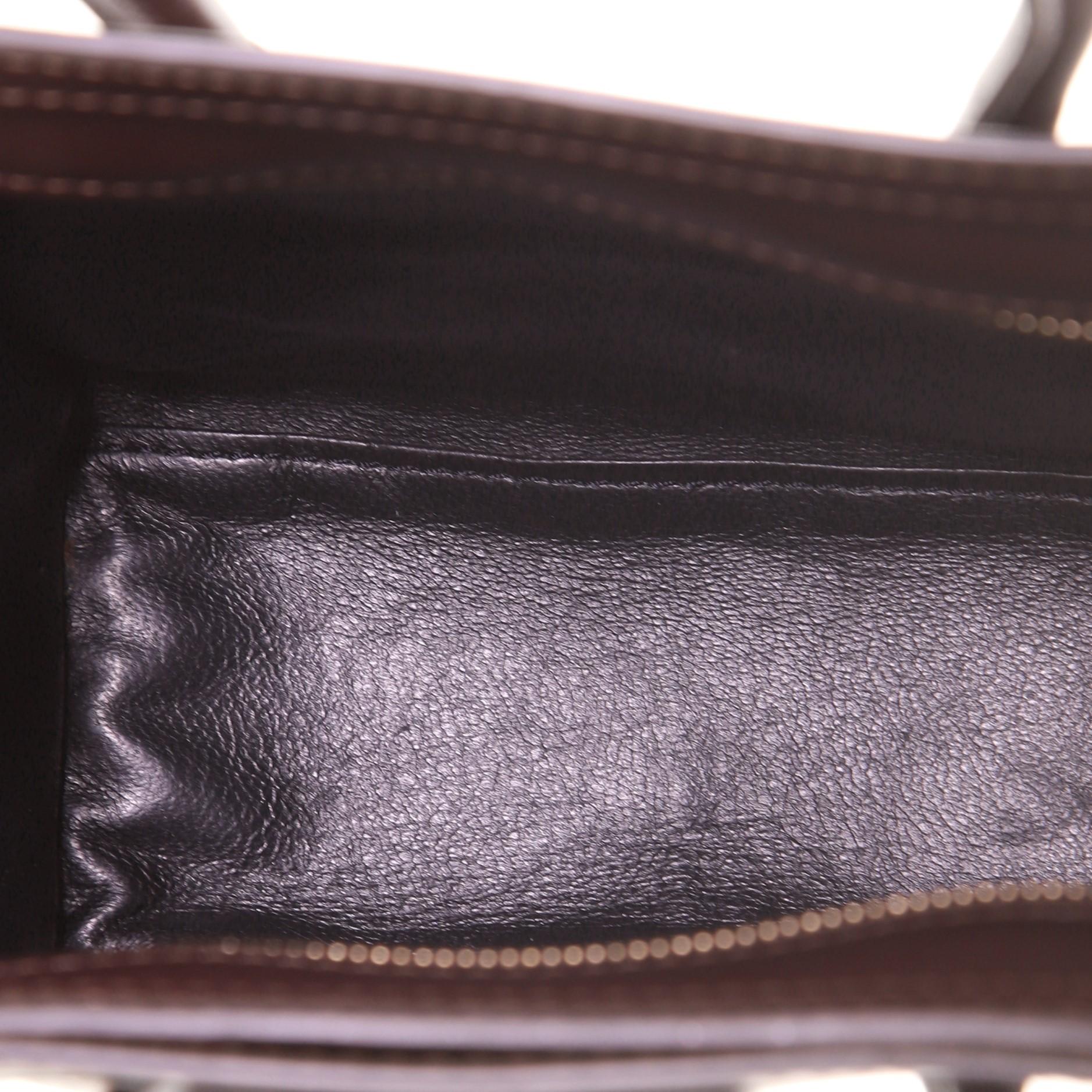 Women's or Men's Celine Tricolor Luggage Bag Leather Nano