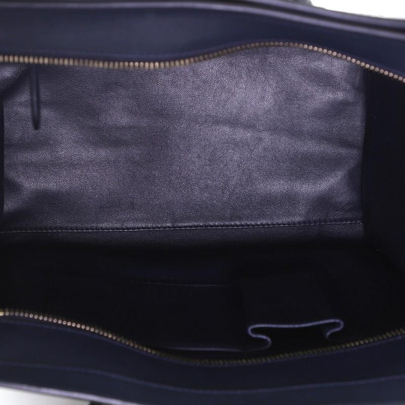 Women's or Men's Celine Tricolor Luggage Bag Suede Mini