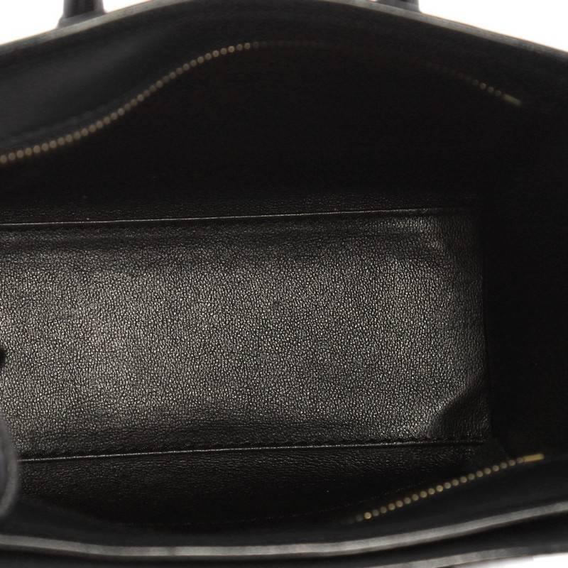 Sac à main Celine Tricolore en cuir Nano 4