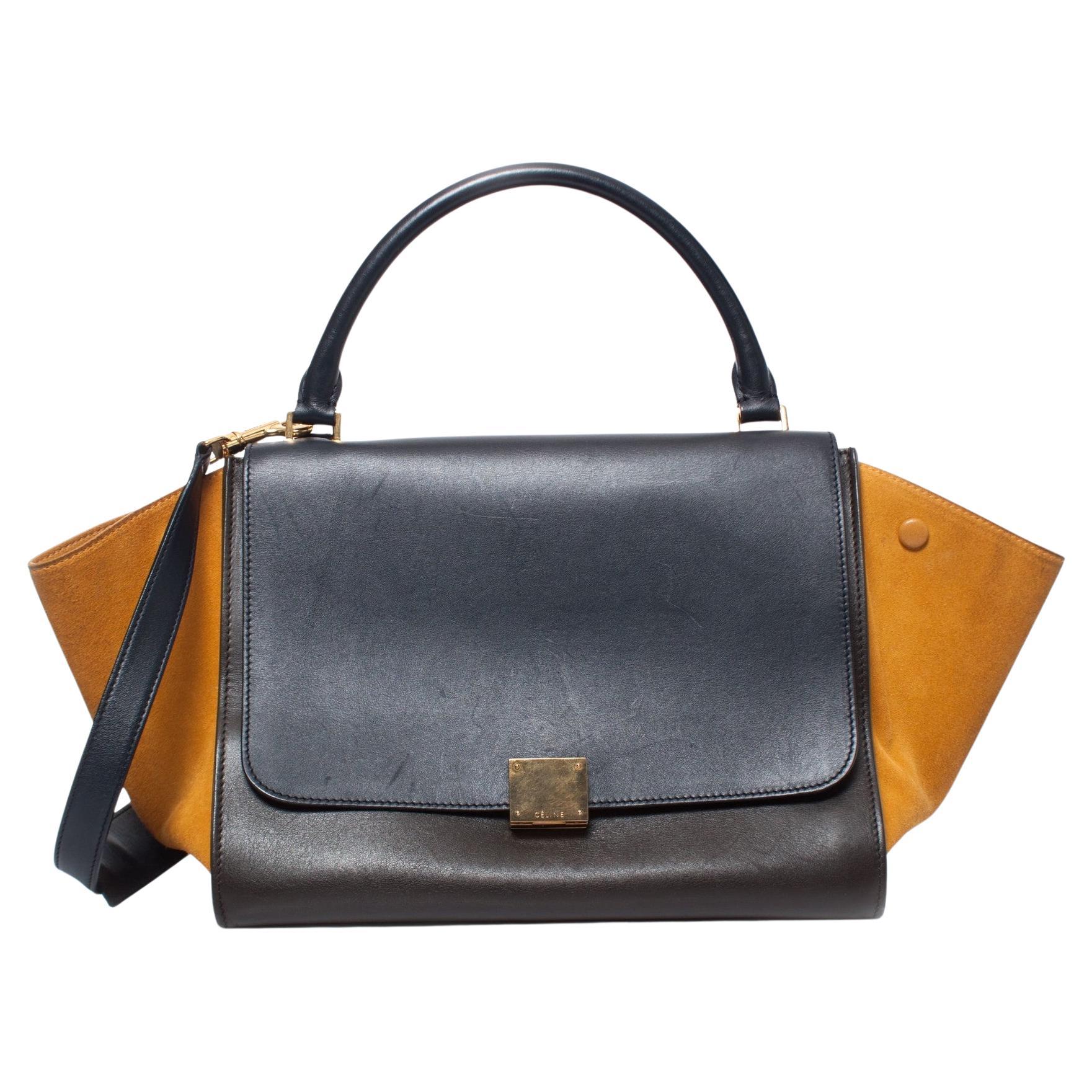 Celine, Tricolor Trapeze bag For Sale