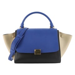 Celine Tricolor Trapeze Bag Leather Medium