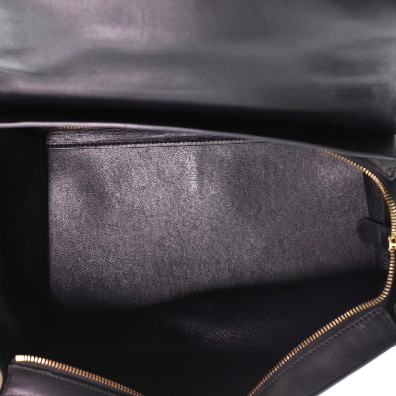Celine Tricolor Trapeze Bag Suede Medium In Good Condition In NY, NY