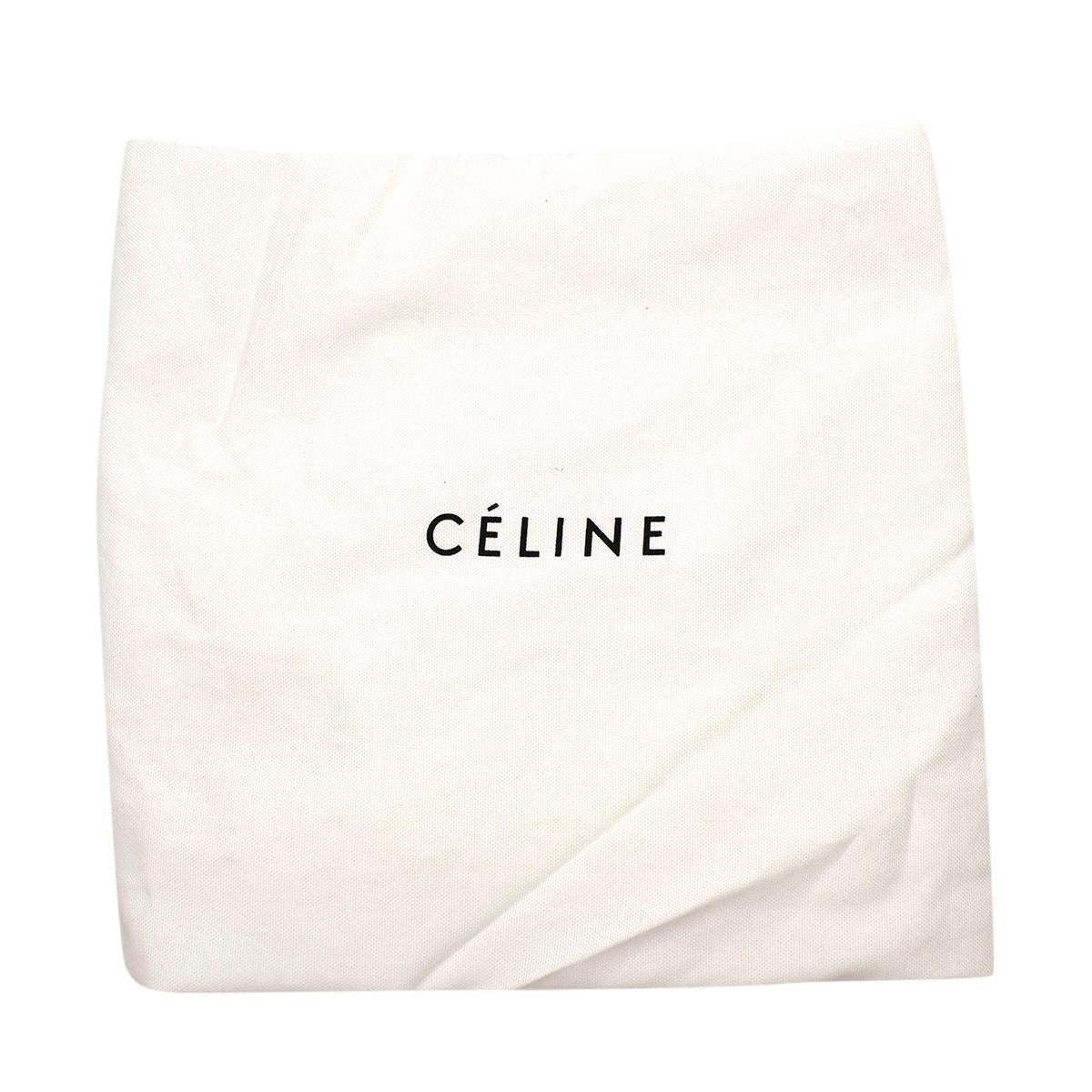 Celine Tricolour Leather & Pony Hair Mini Luggage Tote  For Sale 5