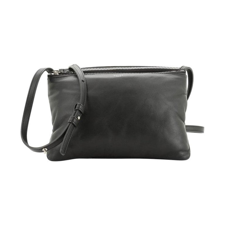 Celine Pillow Trio Crossbody Bag Leather Small at 1stDibs