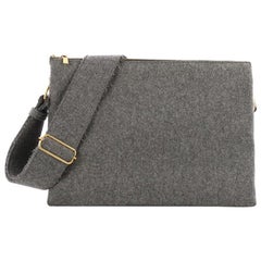 Celine Trio Messenger Bag Wool Large