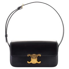 Celine Triomphe East-West Shoulder Bag Smooth Calfskin