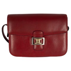 SHOULDER BAG CLAUDE in shiny calfskin