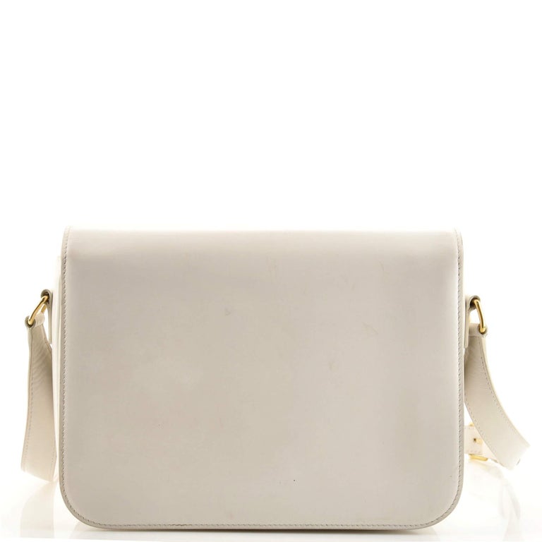 Celine Triomphe Shoulder Bag Smooth Calfskin Large at 1stDibs