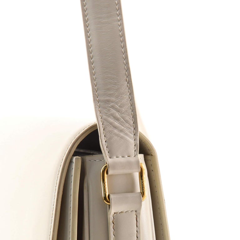 Celine Triomphe Shoulder Bag Smooth Calfskin Large at 1stDibs