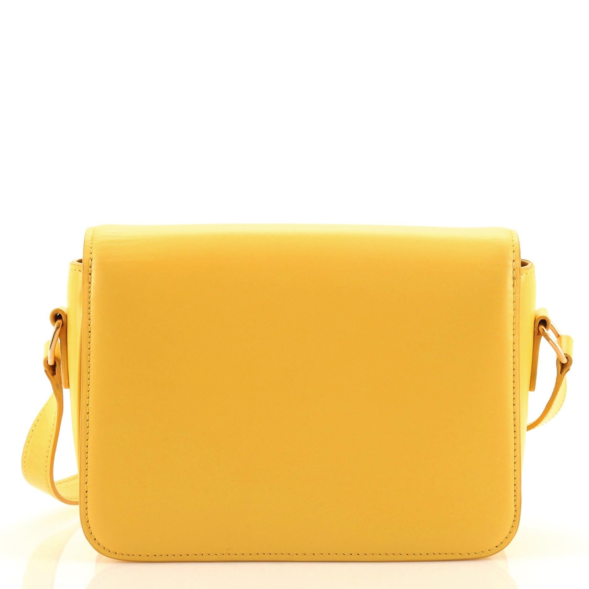 celine triomphe bag green