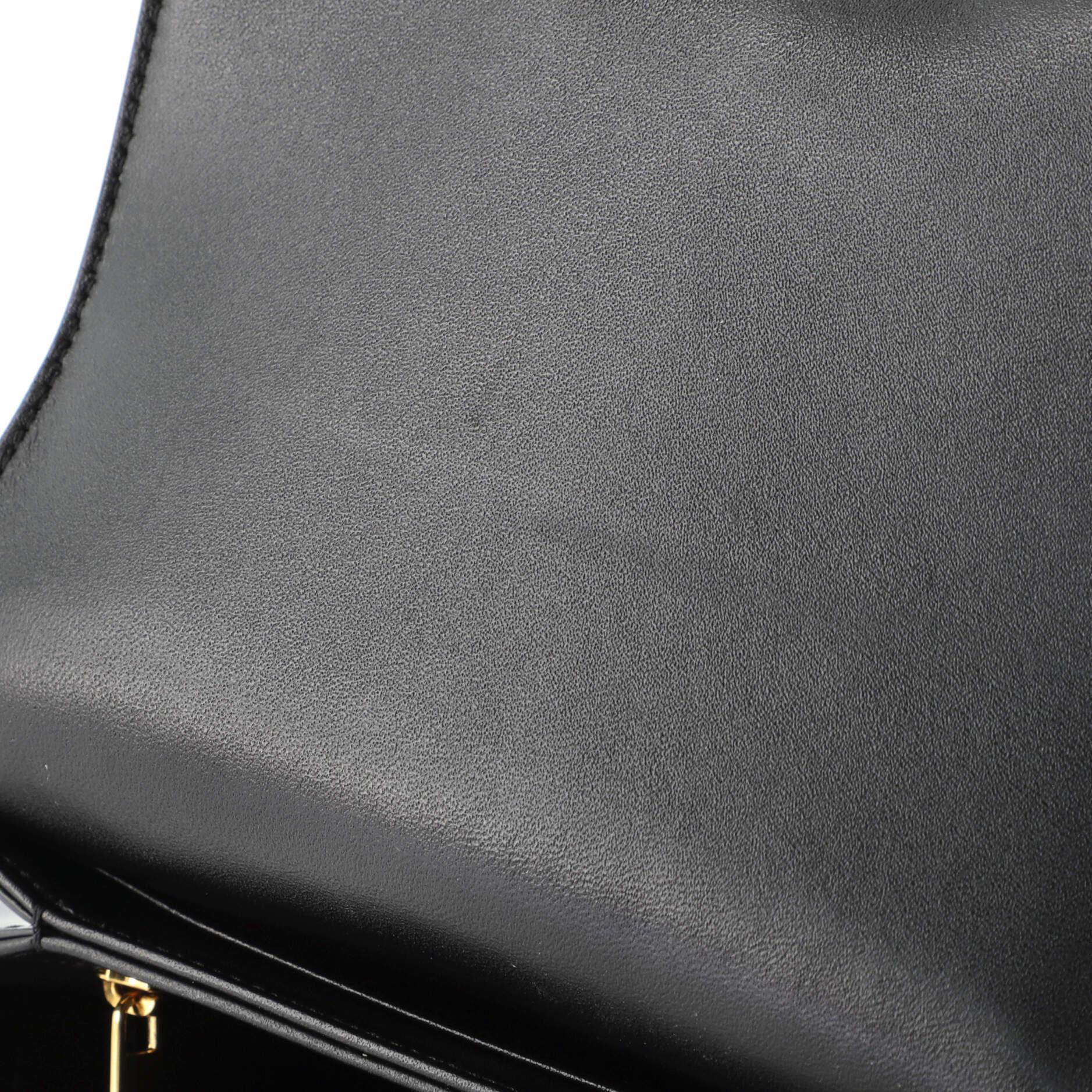 Celine Triomphe Shoulder Bag Smooth Calfskin Teen In Good Condition In NY, NY