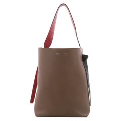 Celine Twisted Cabas Tote Calfskin Oversized