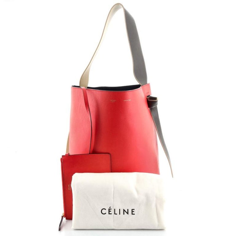 Celine Twisted Cabas Tote Calfskin Small at 1stDibs