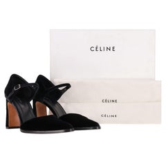 Celine Velvet D'Orsay Pumps