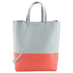 Celine Vertical Bi-Cabas Tote Grained Calfskin Small