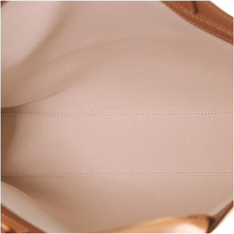 Celine Vertical Cabas Tote Canvas with Leather Large 1