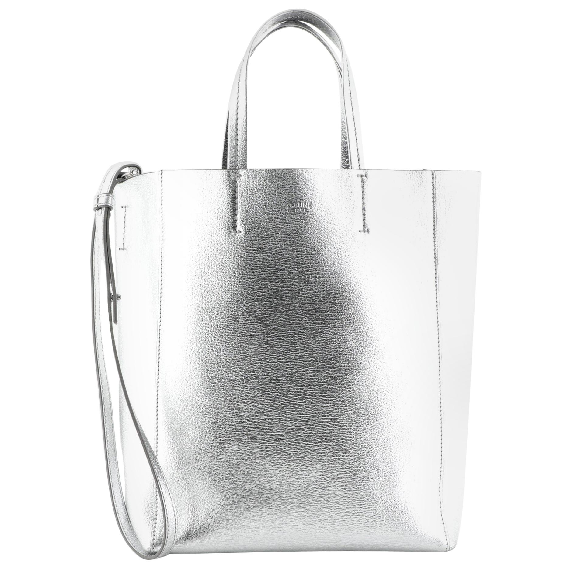 Celine Vertical Cabas Tote Grained Calfskin Small 