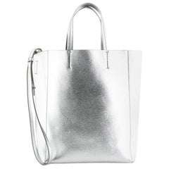 Celine Vertical Cabas Tote Grained Calfskin Small