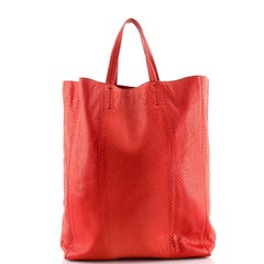 Celine Vertical Cabas Tote Python Large