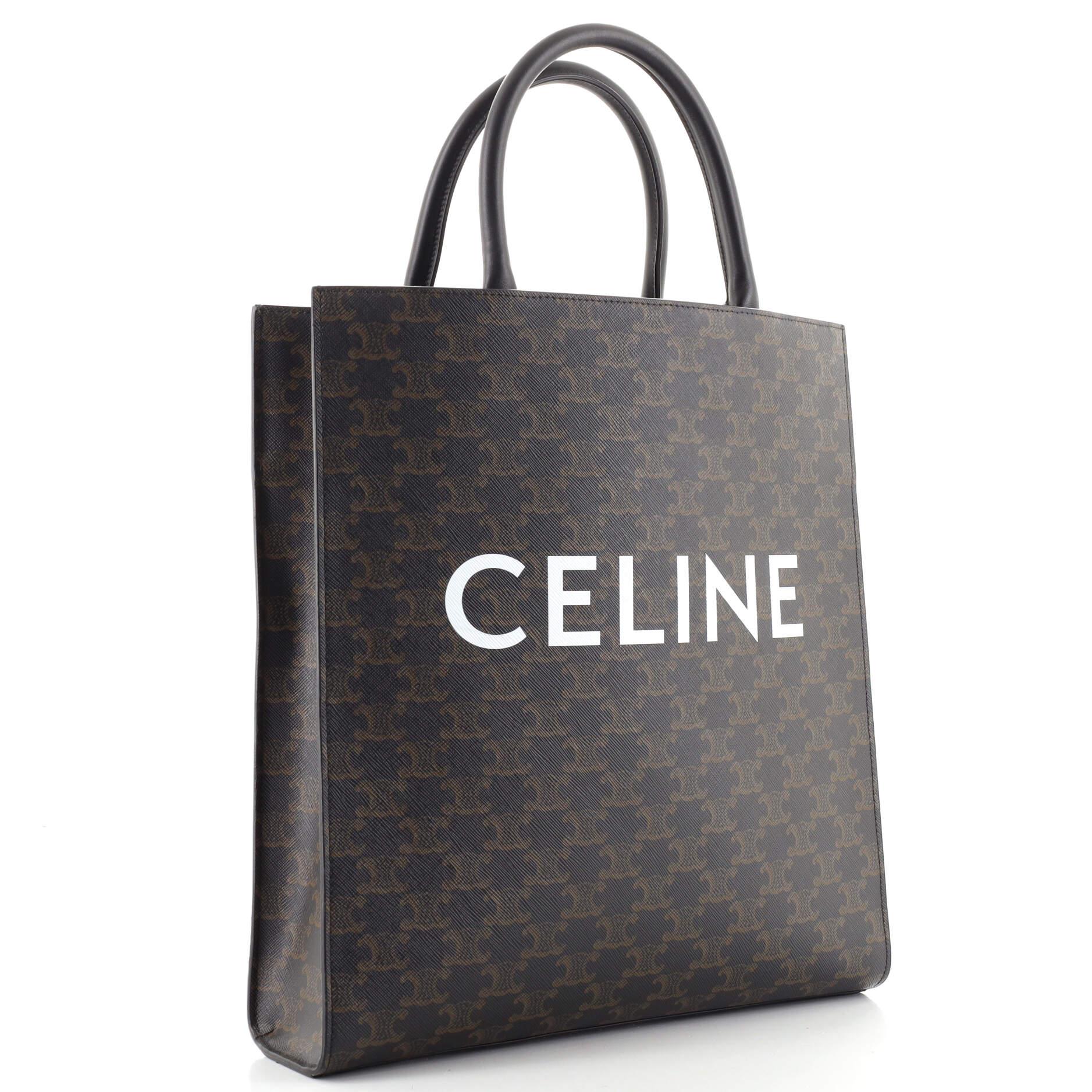 celine paris tote bag canvas