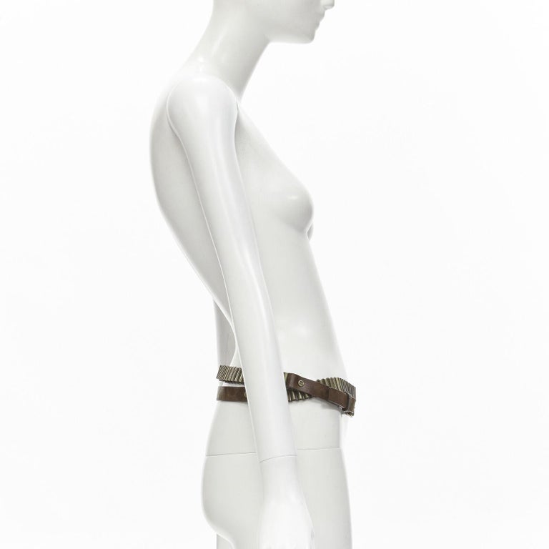 Celine Brown Leather Double Wrap Belt. $_32.JPG?set_id=880000500F main image 3