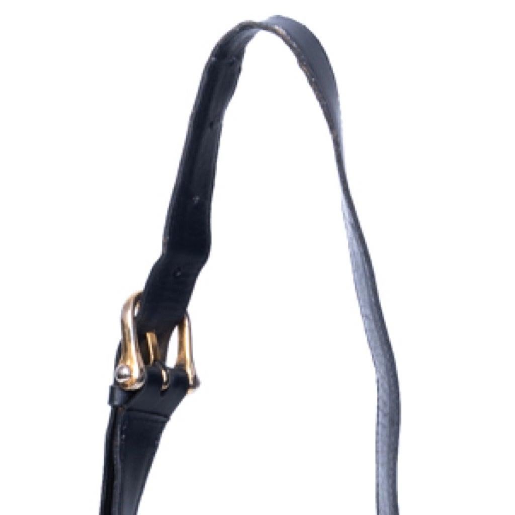 Women's Celine Vintage Black Leather Box Bag