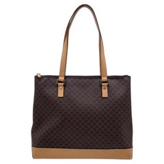 Celine Vintage Cloth Tote Bag Macadam