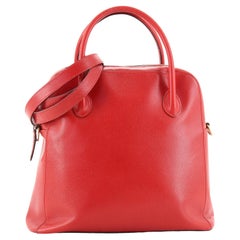Celine Vintage Convertible Bowler Bag Leather Medium