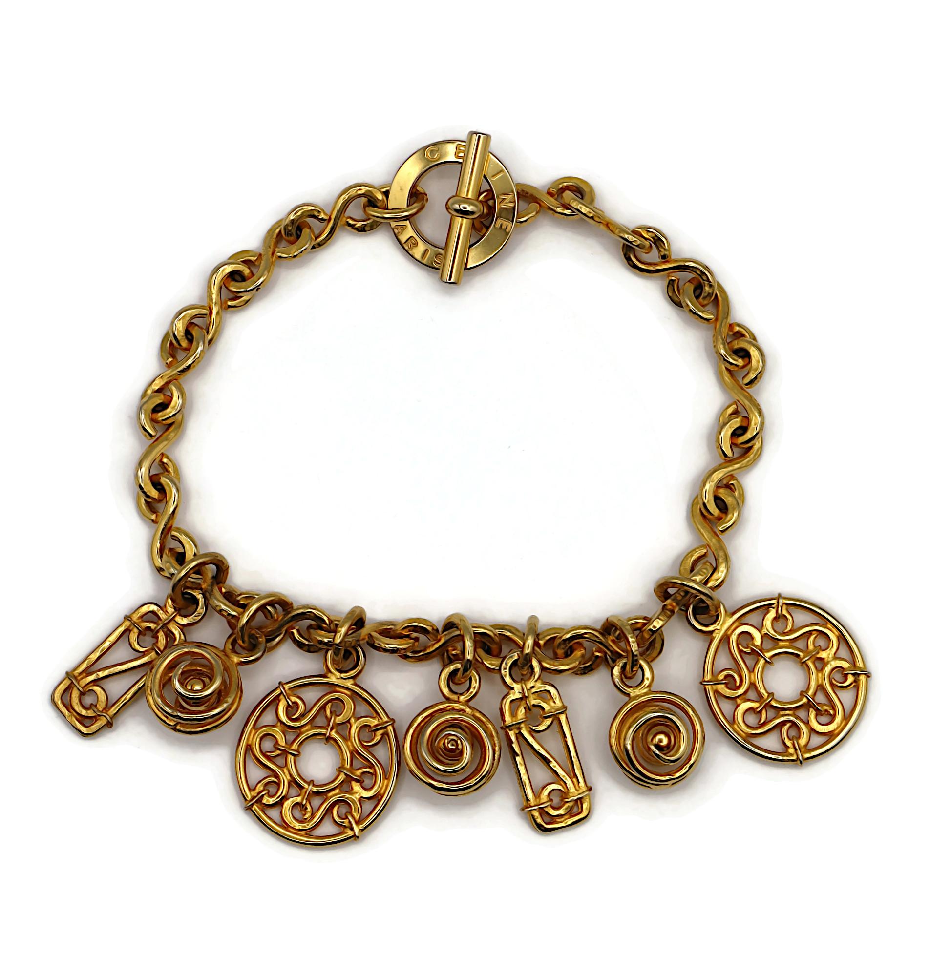celine charm necklace
