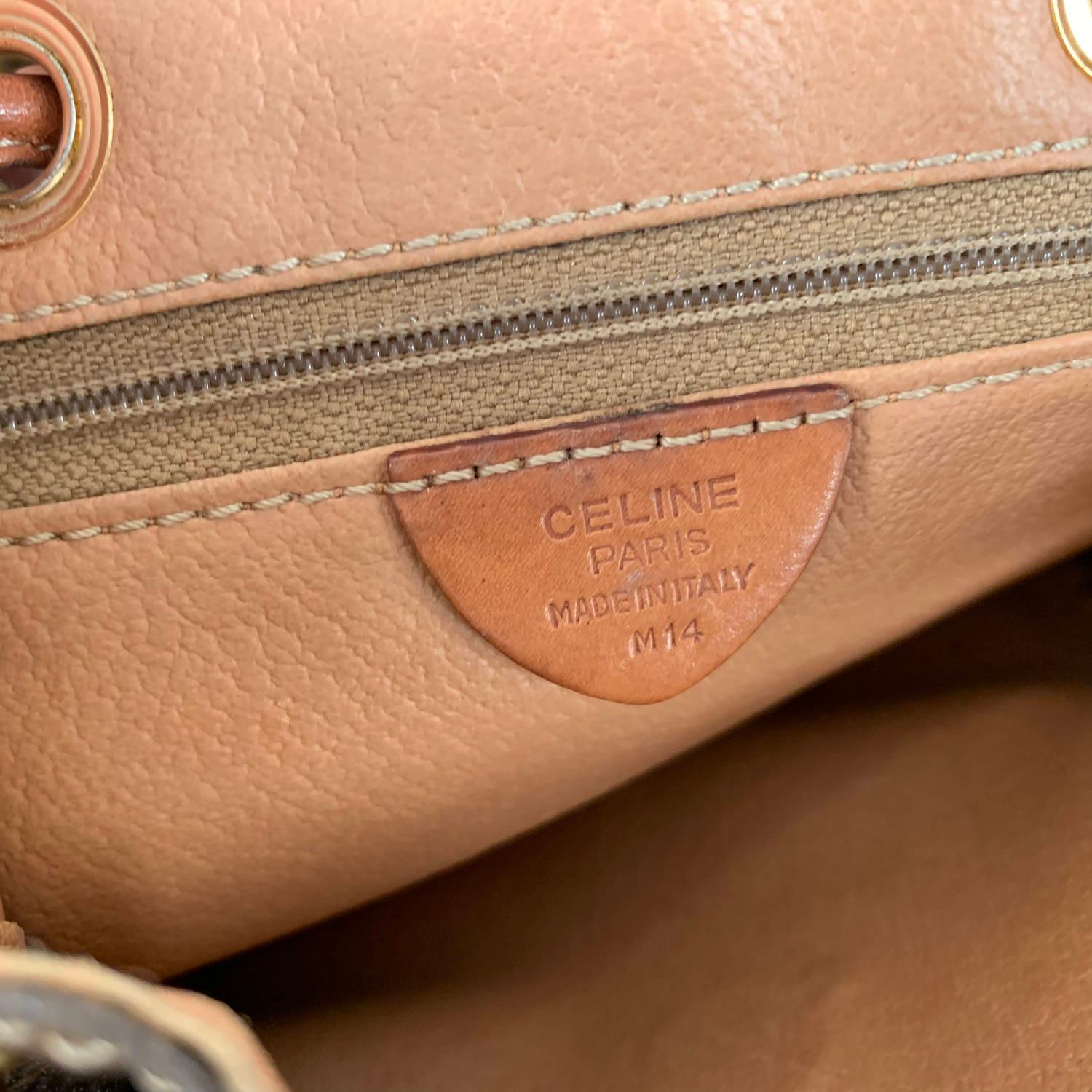 Celine Vintage Macadam Backpack Bag 2