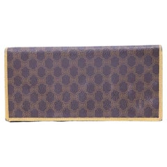 Celine Vintage Printed Continental Wallet